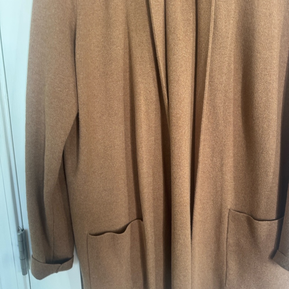 J. Crew Women's Tan Open Front Blazer - Picture 4 of 4